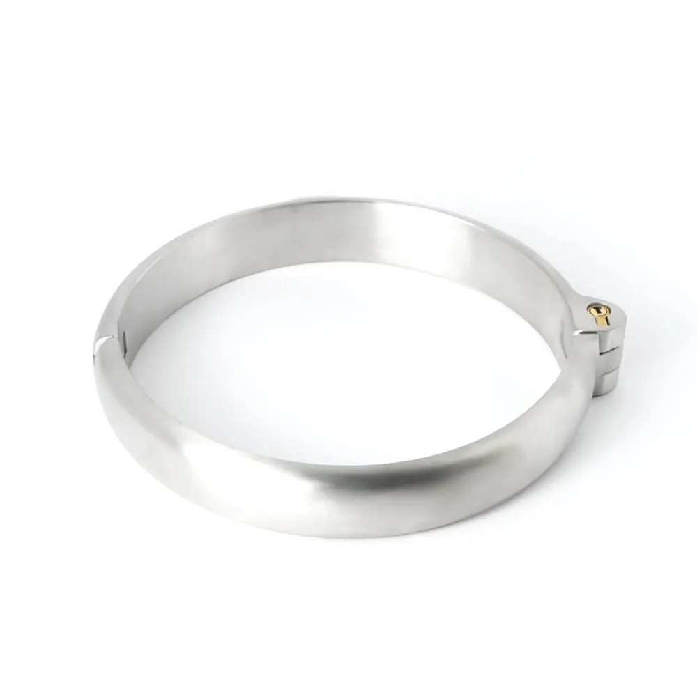 Stainless Steel Slave Collar with Ring - Male or Woman