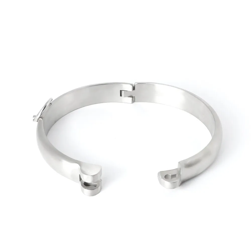 Stainless Steel Slave Collar with Ring - Male or Woman