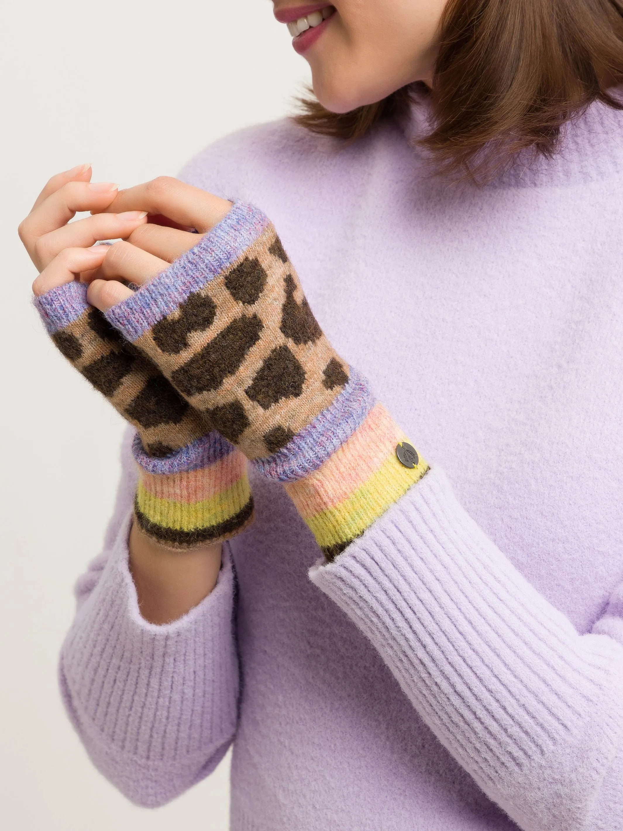 Sustainability Edition Leo Recycled Fingerless Glove