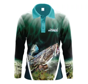 Tackle World Angler Series Flathead Adults Fishing Shirt