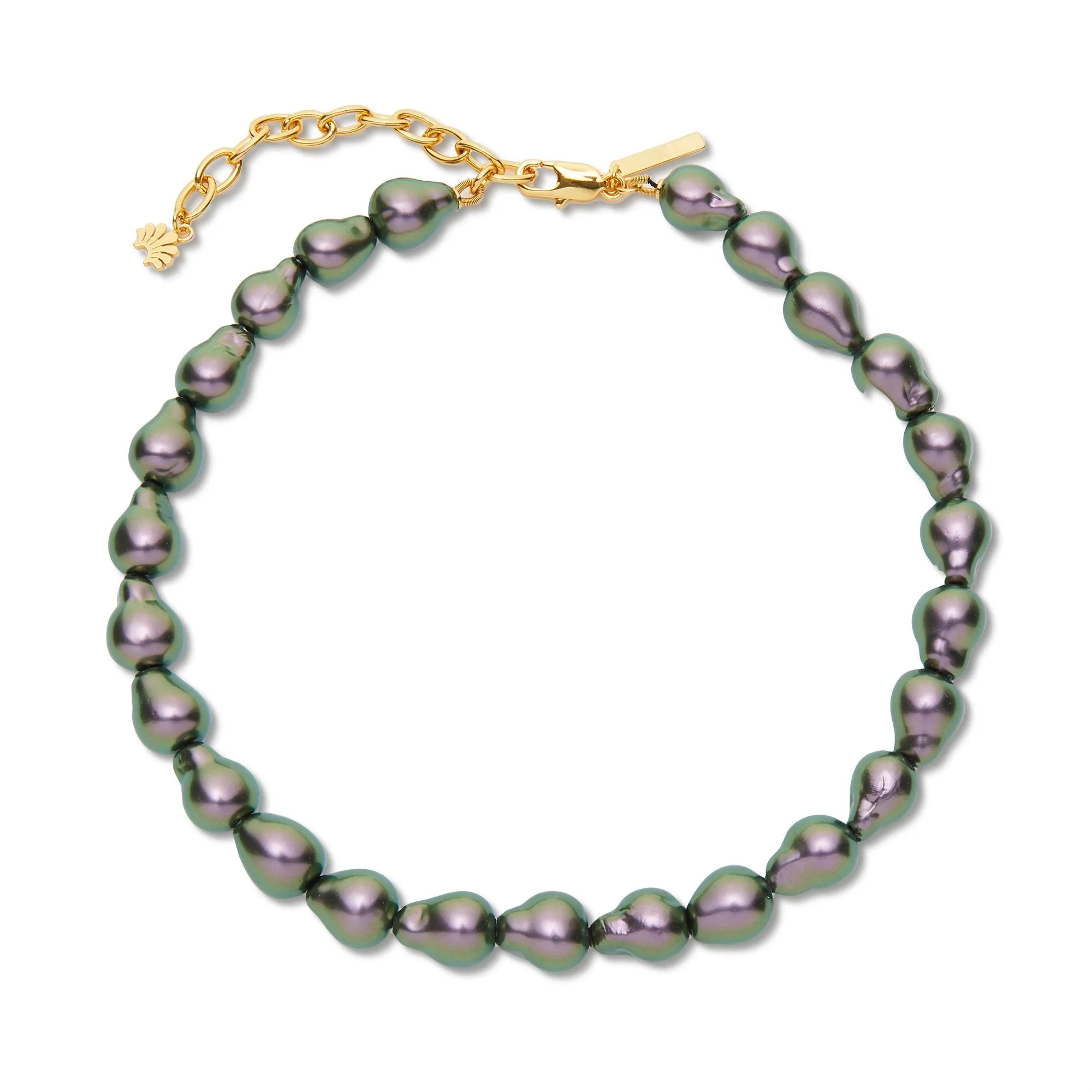 TAHITIAN PEARL BAROQUE COLLAR NECKLACE