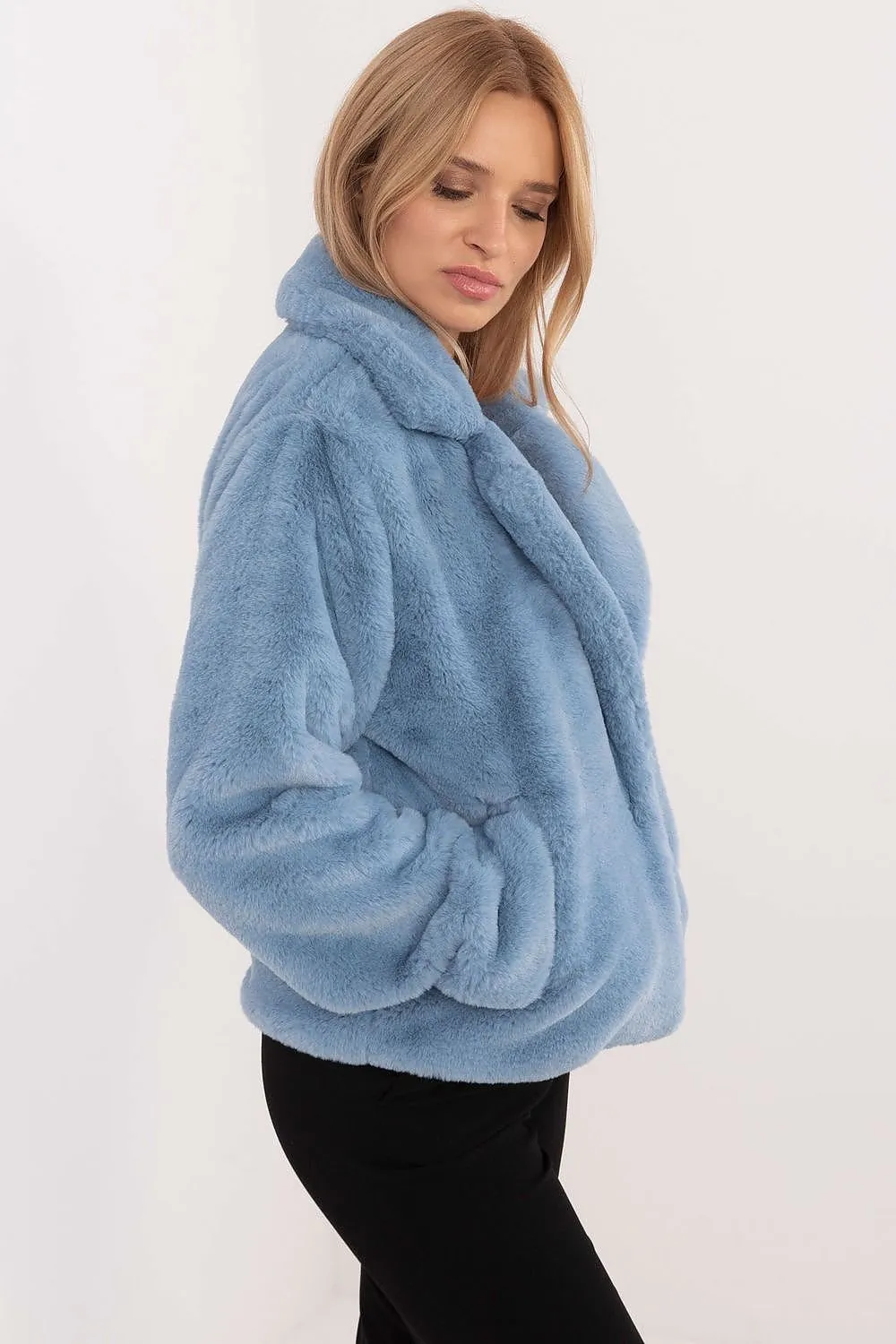 Teddy Jacket in Blue