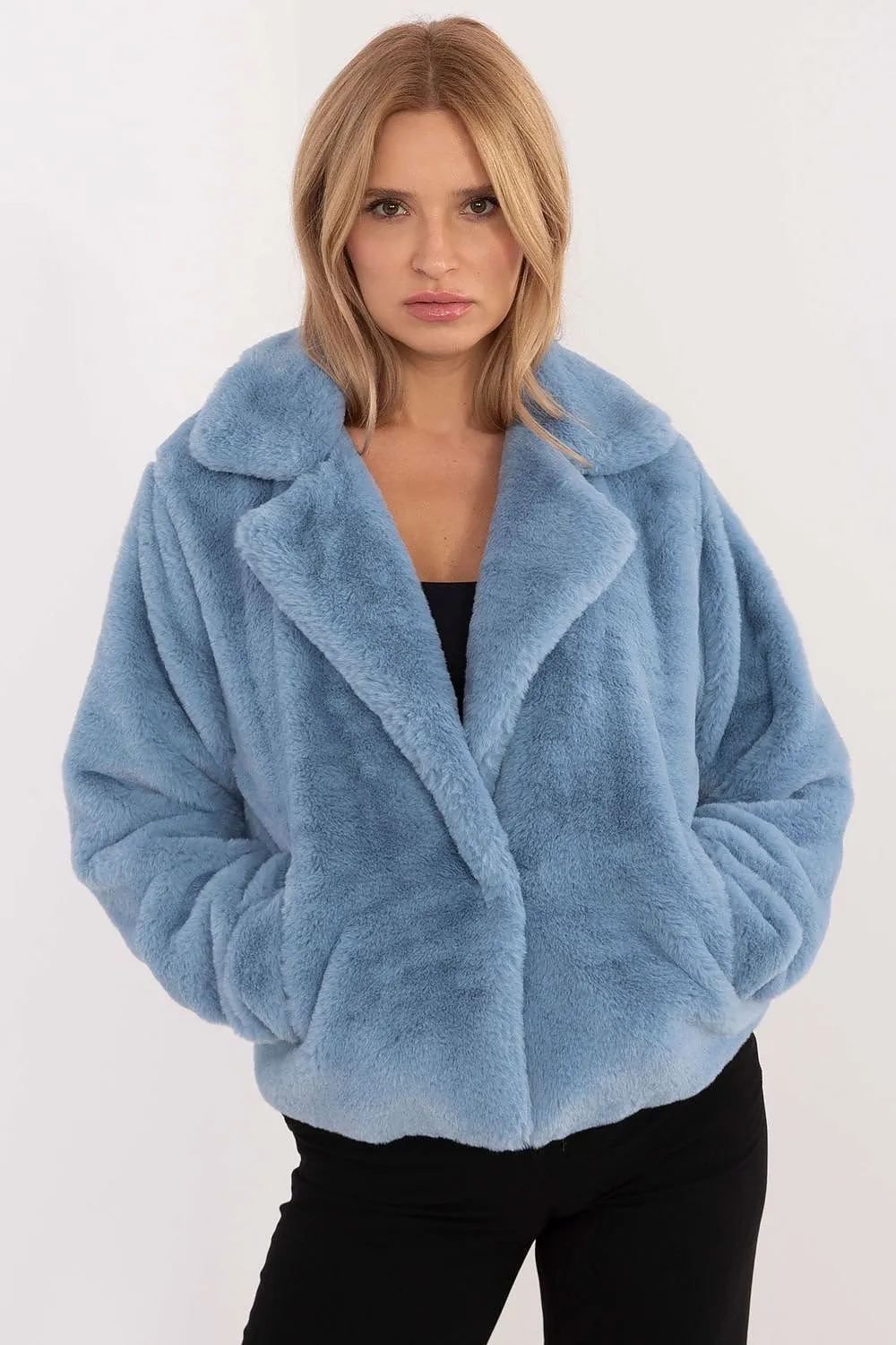 Teddy Jacket in Blue