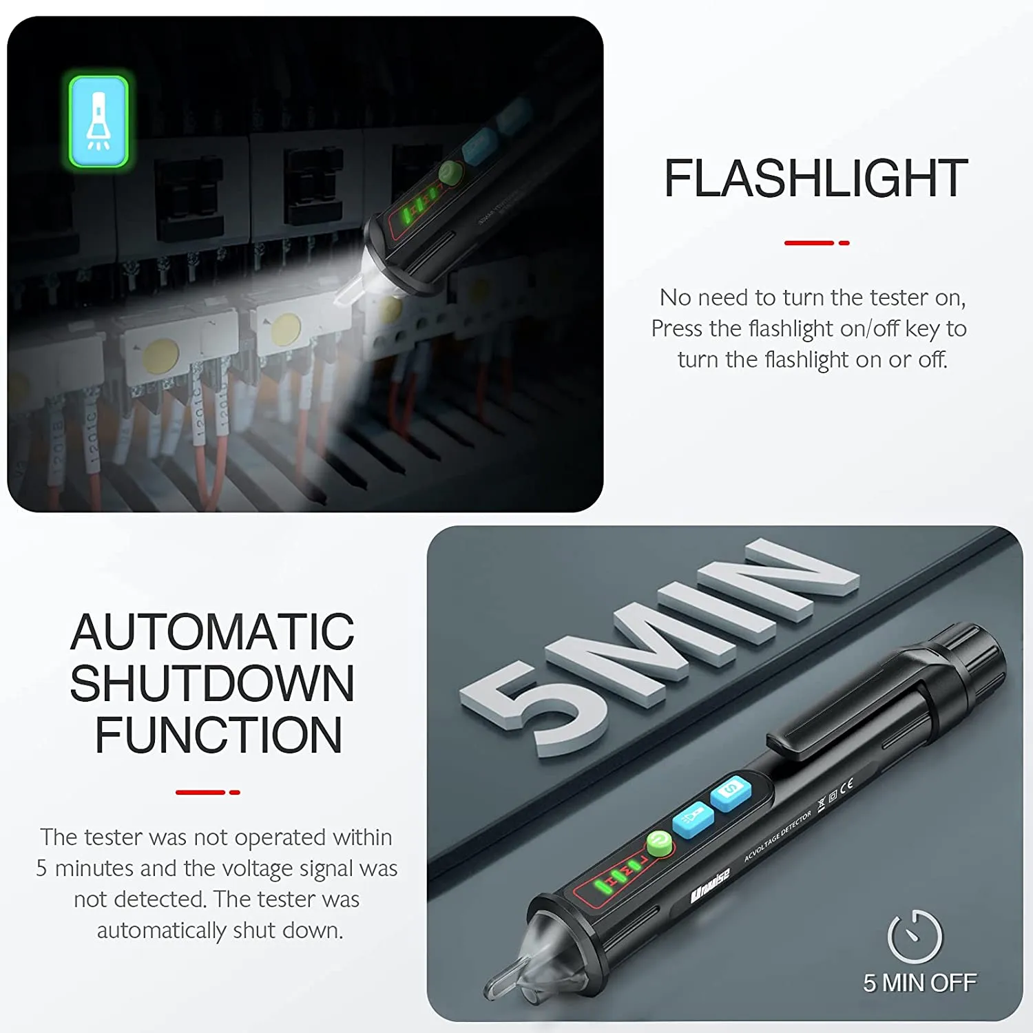 Themisto TH-M11 Non Contact AC Voltage Tester (12-1000V)