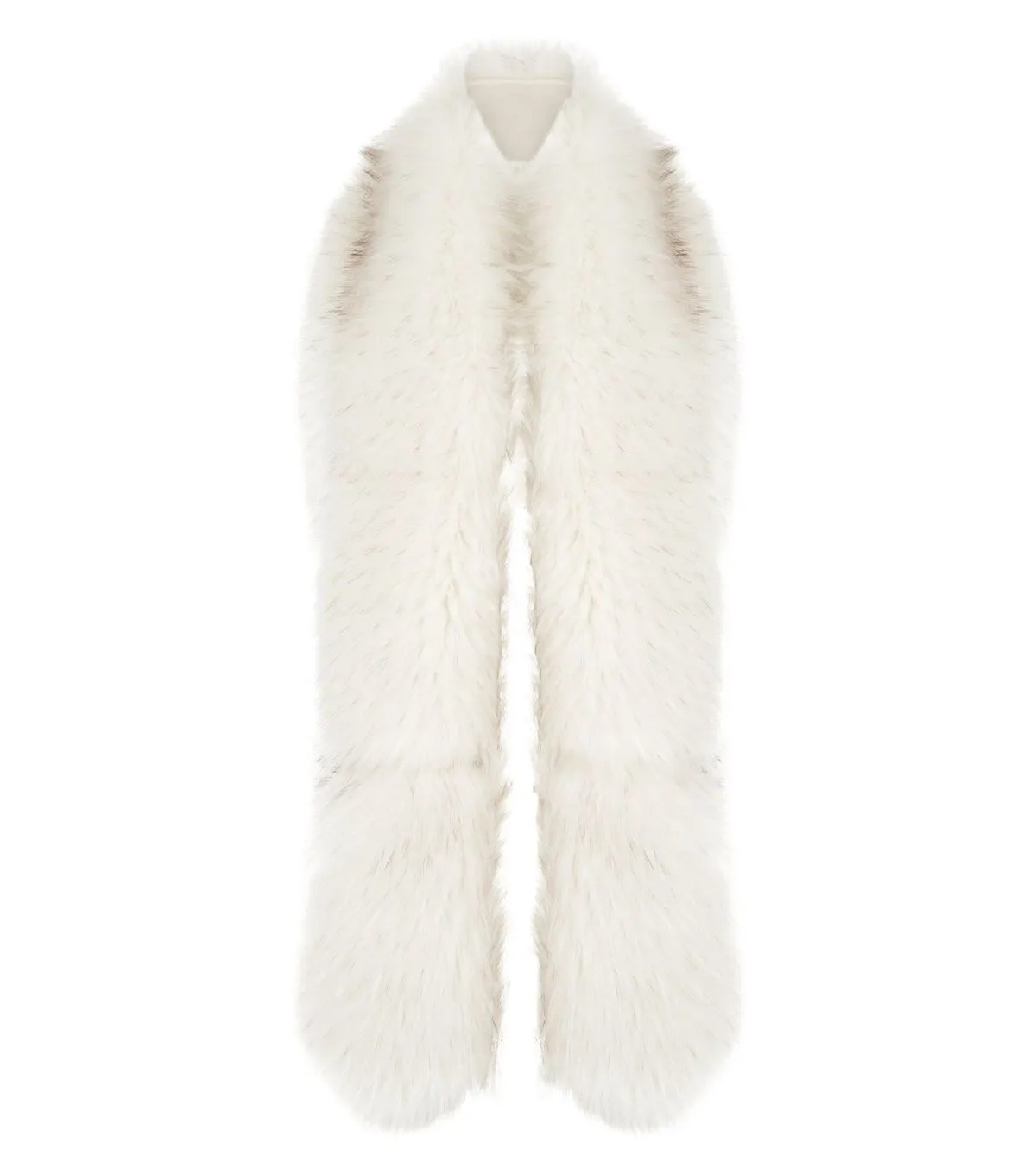 Thick Soft Fluffy Faux Fur Long Collar Scarf