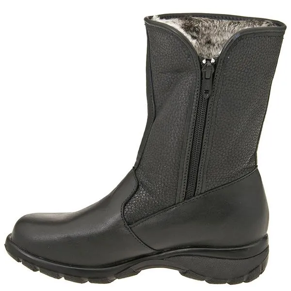 Toe Warmers Shield Waterproof Boot Black Leather (Women's)