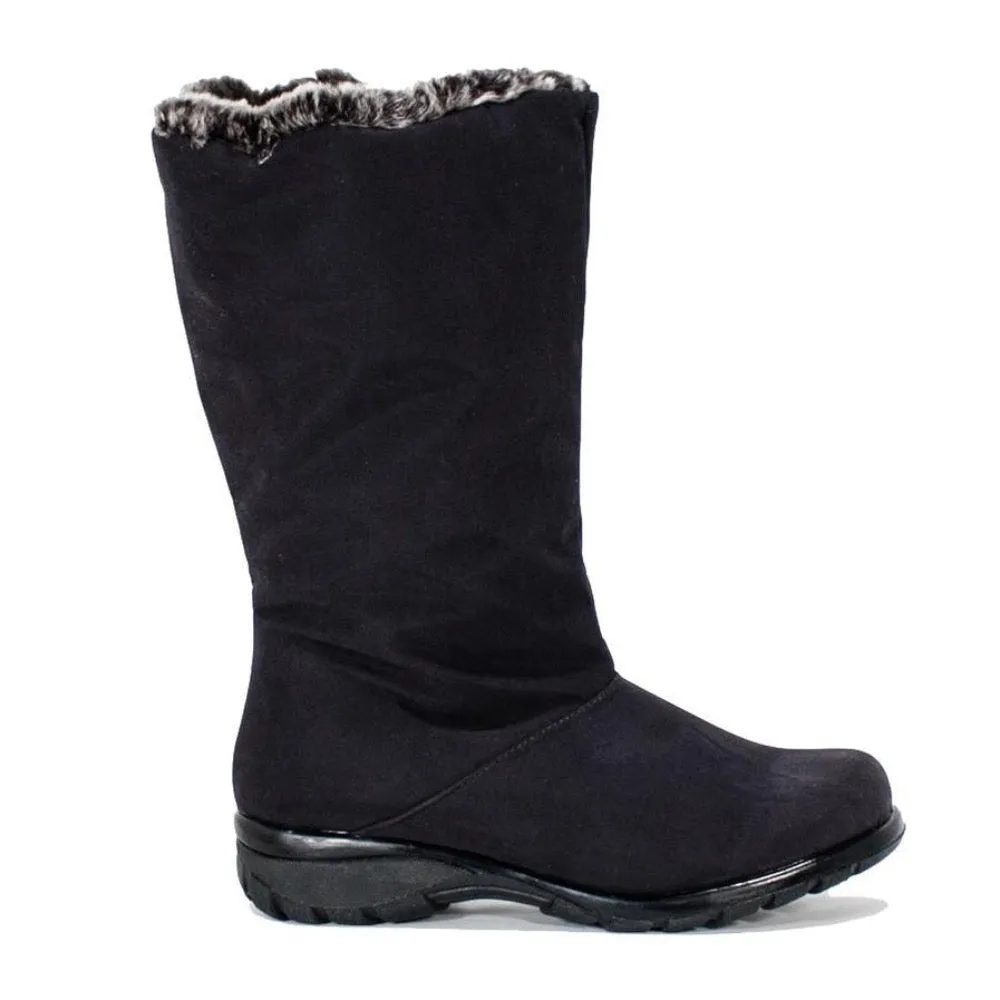 Toe Warmers Women's Waterproof WInter Boot Black