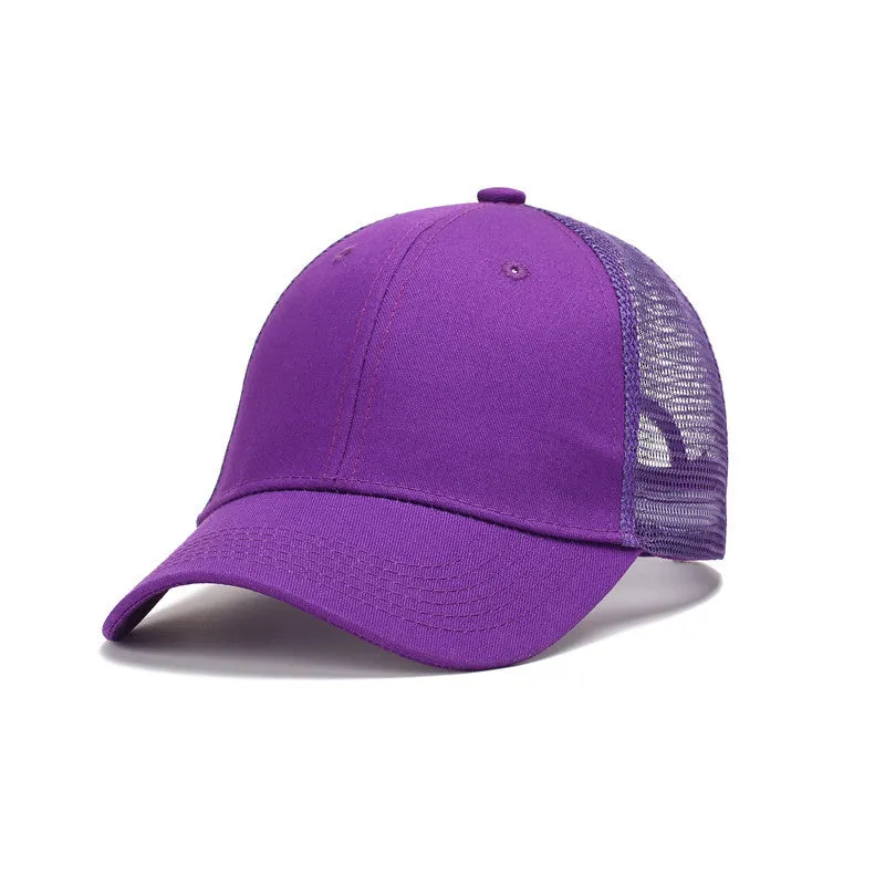 Unisex Adjustable Mesh Baseball Cap