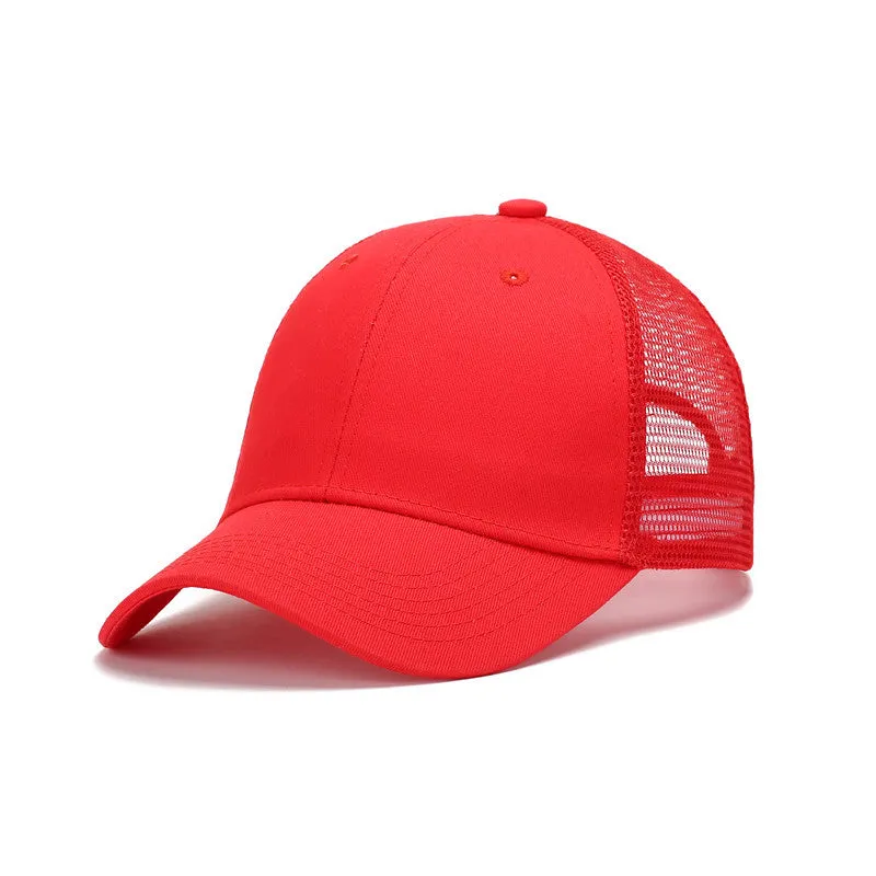 Unisex Adjustable Mesh Baseball Cap