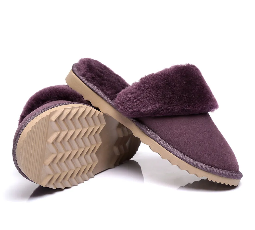 Urban UGG® UGG Slippers Australian Made Sheepskin Wool Collar Scuff