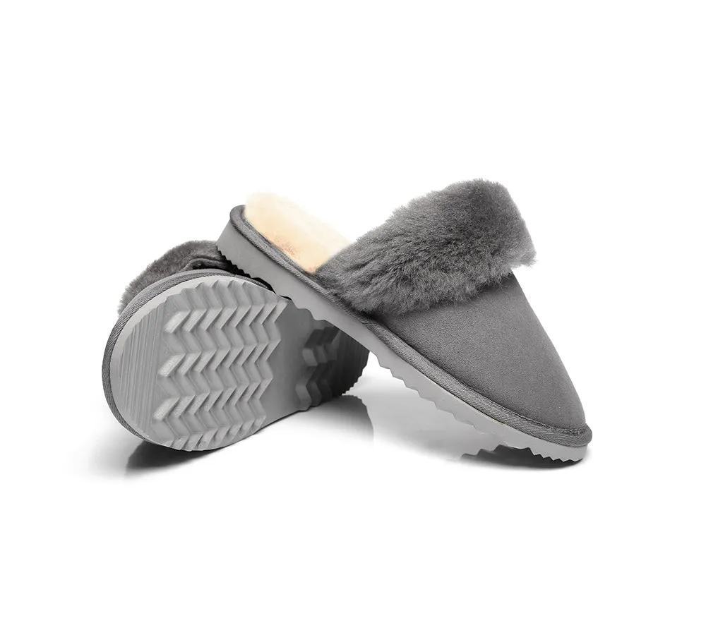 Urban UGG® UGG Slippers Australian Made Sheepskin Wool Collar Scuff