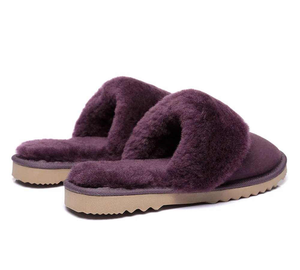 Urban UGG® UGG Slippers Australian Made Sheepskin Wool Collar Scuff