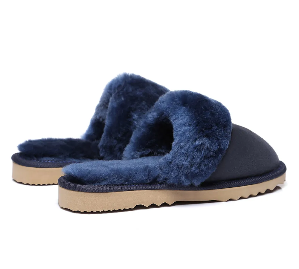 Urban UGG® UGG Slippers Australian Made Sheepskin Wool Collar Scuff