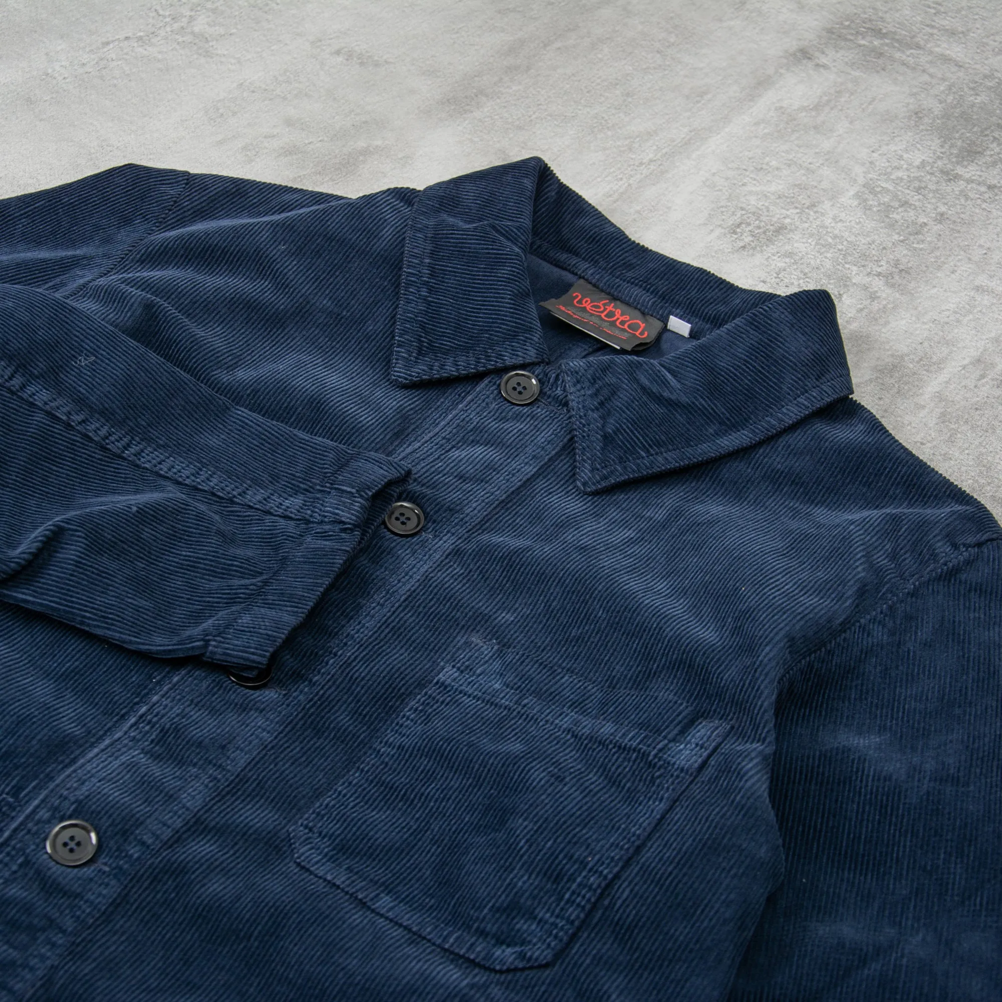 Vetra Soft Corduroy Jacket 5C - Navy