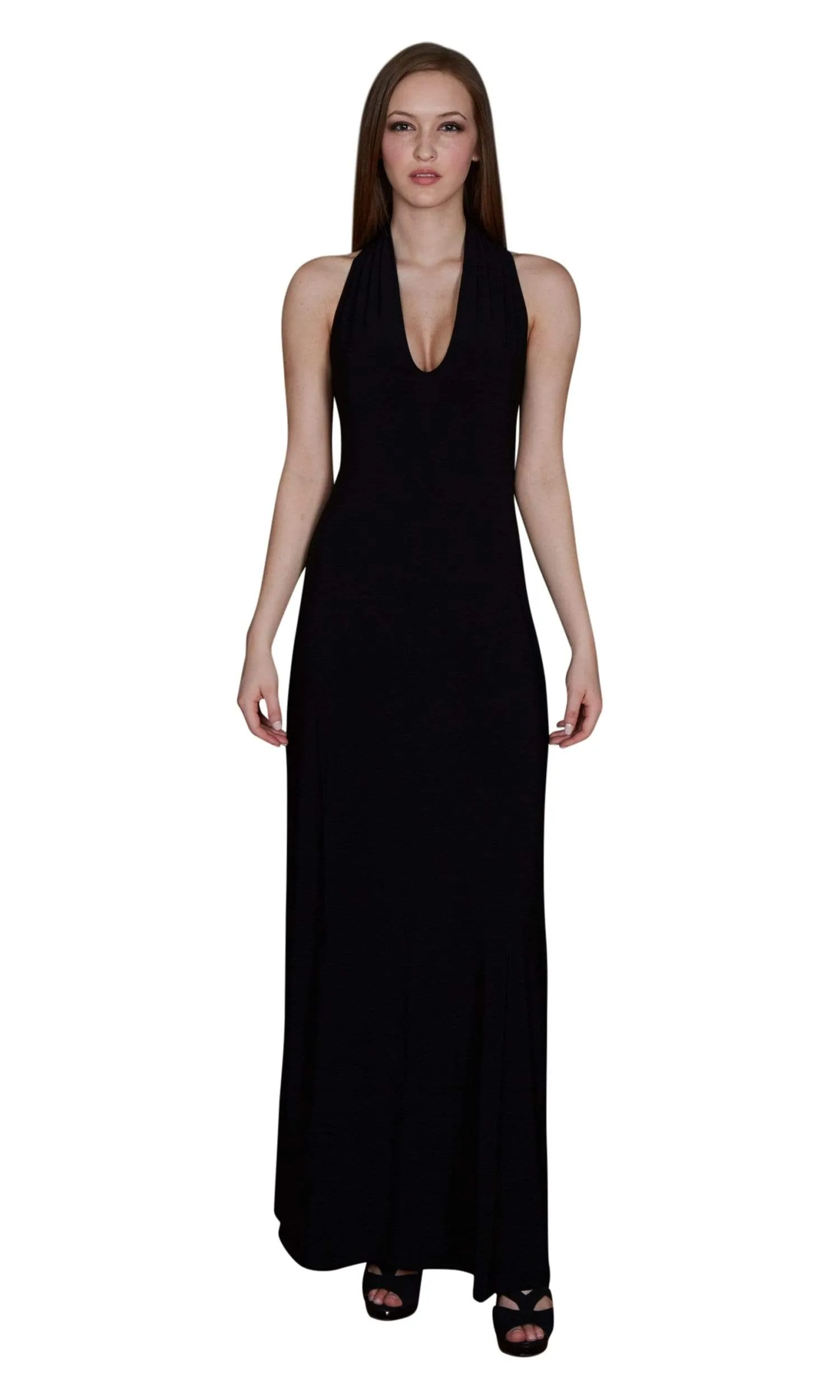 Viereck Vendome Halter Maxi Dress