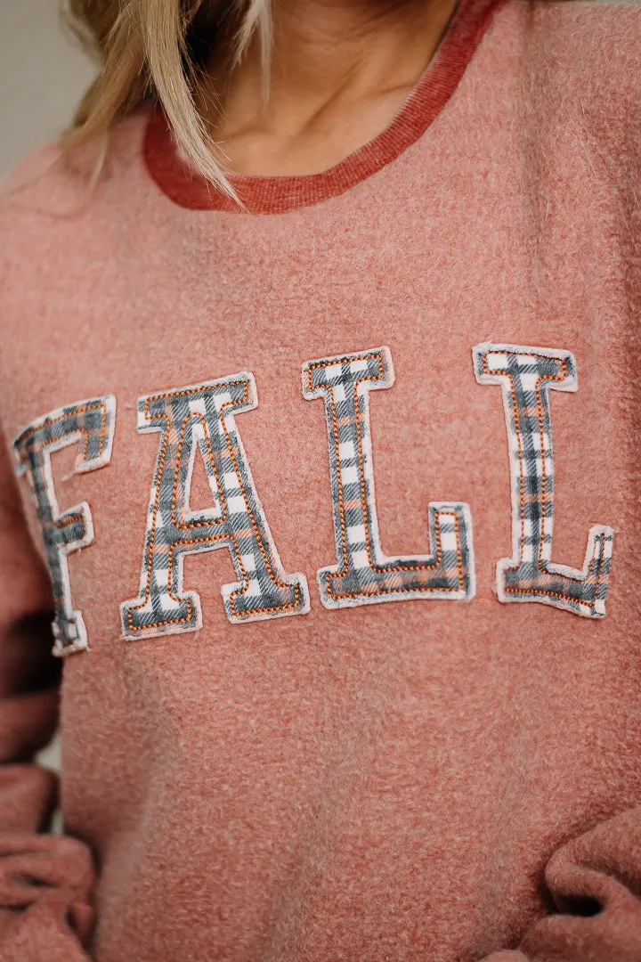 Vintage Wash FALL Graphic Sweatshirt