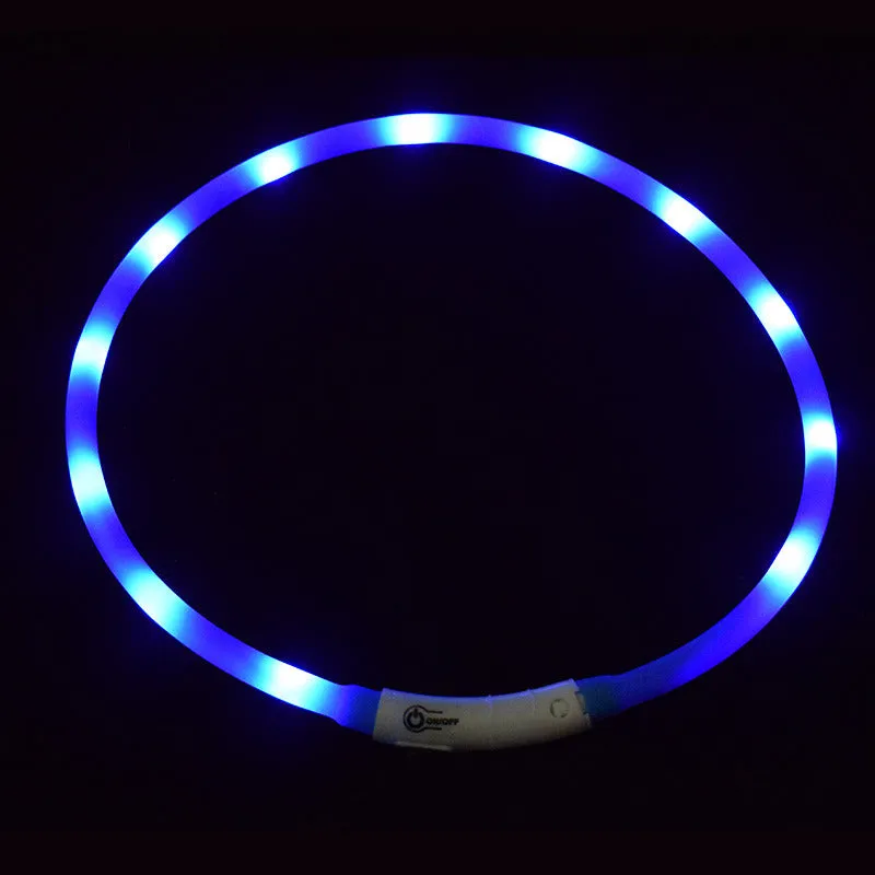 Waterproof Rechargeable LED Collar for Dogs