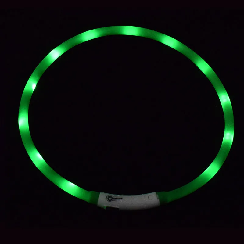 Waterproof Rechargeable LED Collar for Dogs