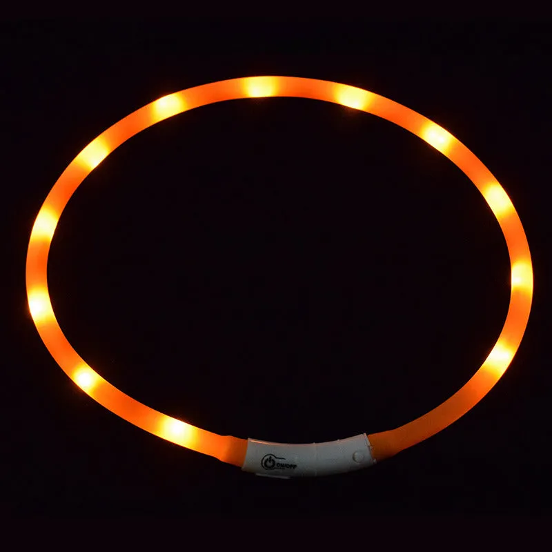 Waterproof Rechargeable LED Collar for Dogs