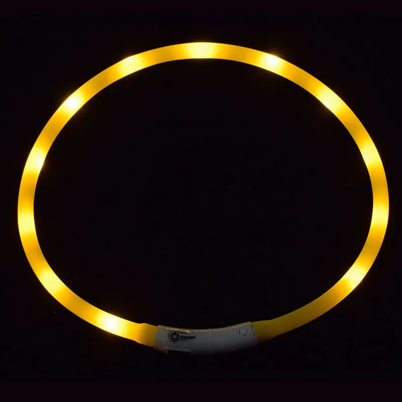 Waterproof Rechargeable LED Collar for Dogs