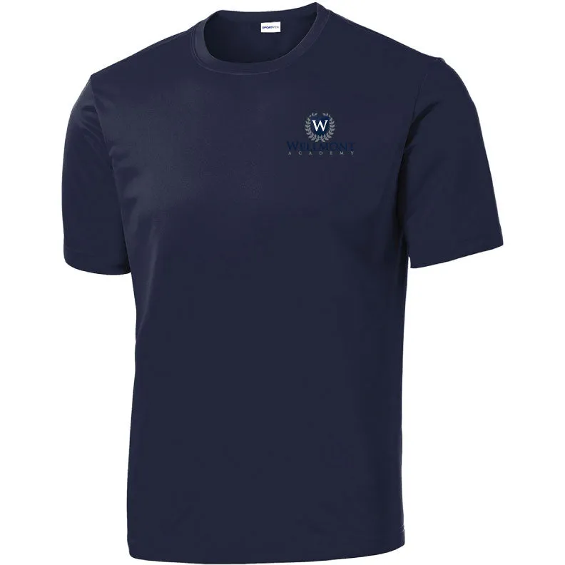 Wellmont Academy Short Sleeve DriFit T-shirt