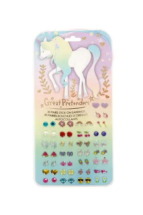 Whimsical Unicorn Sticker Earrings